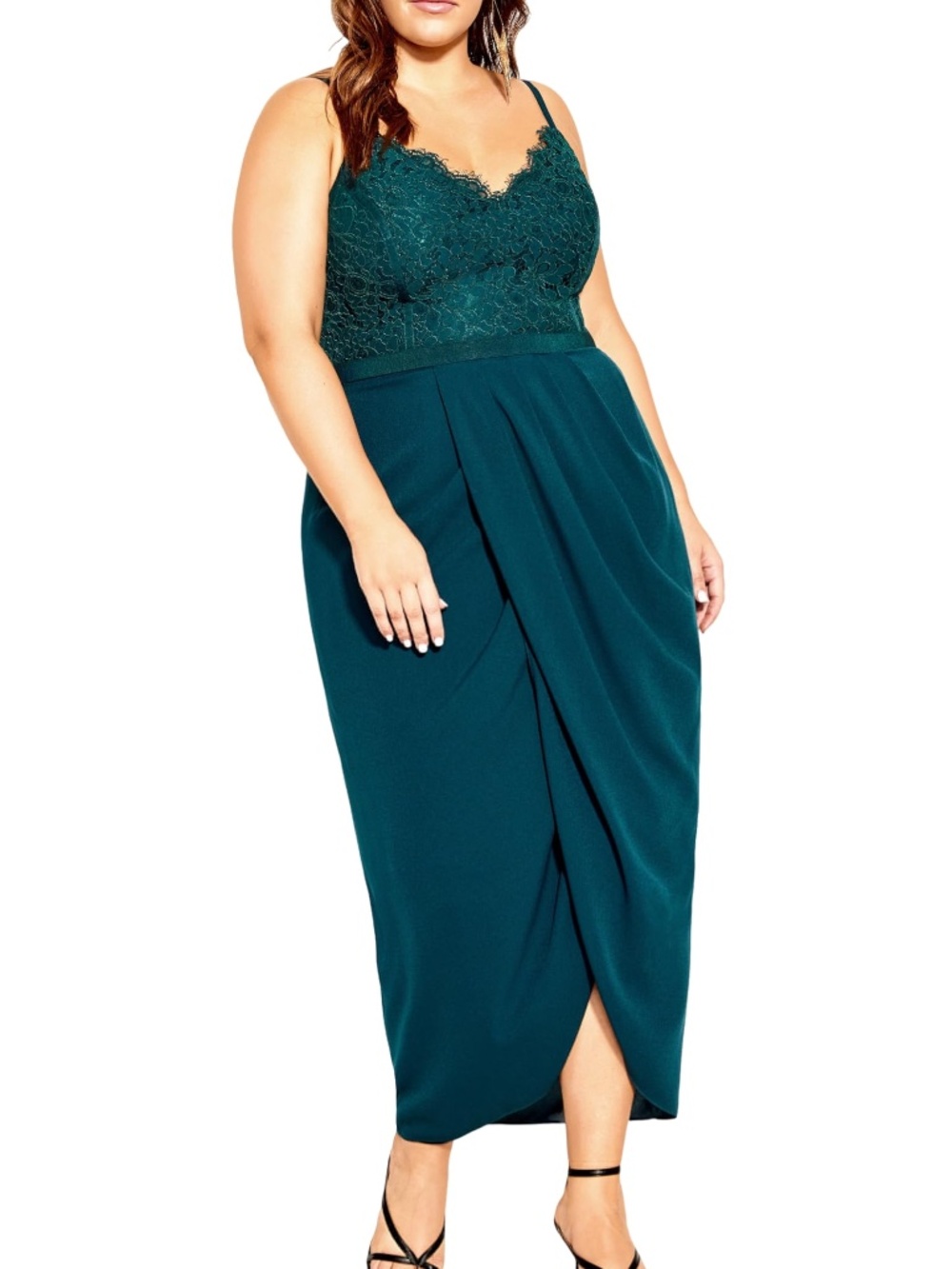 City Chic Lace Touch dress size 22